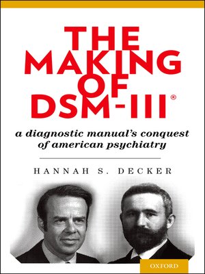 cover image of The Making of DSM-III?